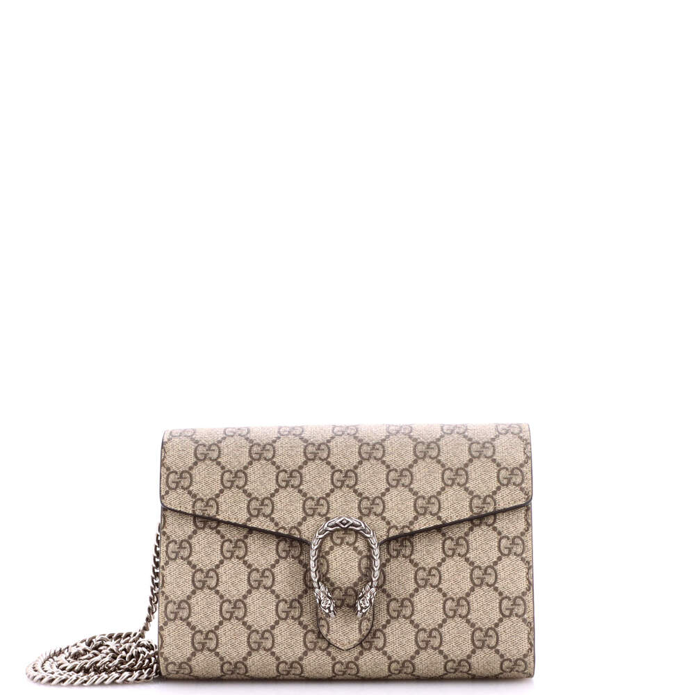 Gucci Dionysus Chain Wallet Gg Coated #259109G15B